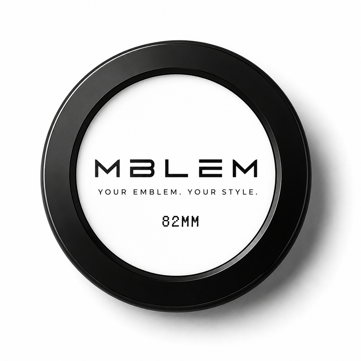 Mblem Animated LED Car Emblem — Digital Badge (74mm / 82mm)